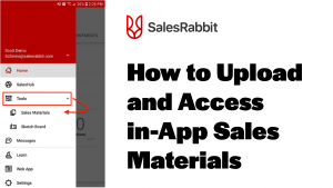 How to Upload and Access in-App Sales Materials